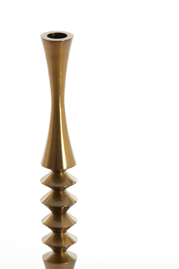 Elegant Black Nickel Candle Holder - 45cm Mistry Collection