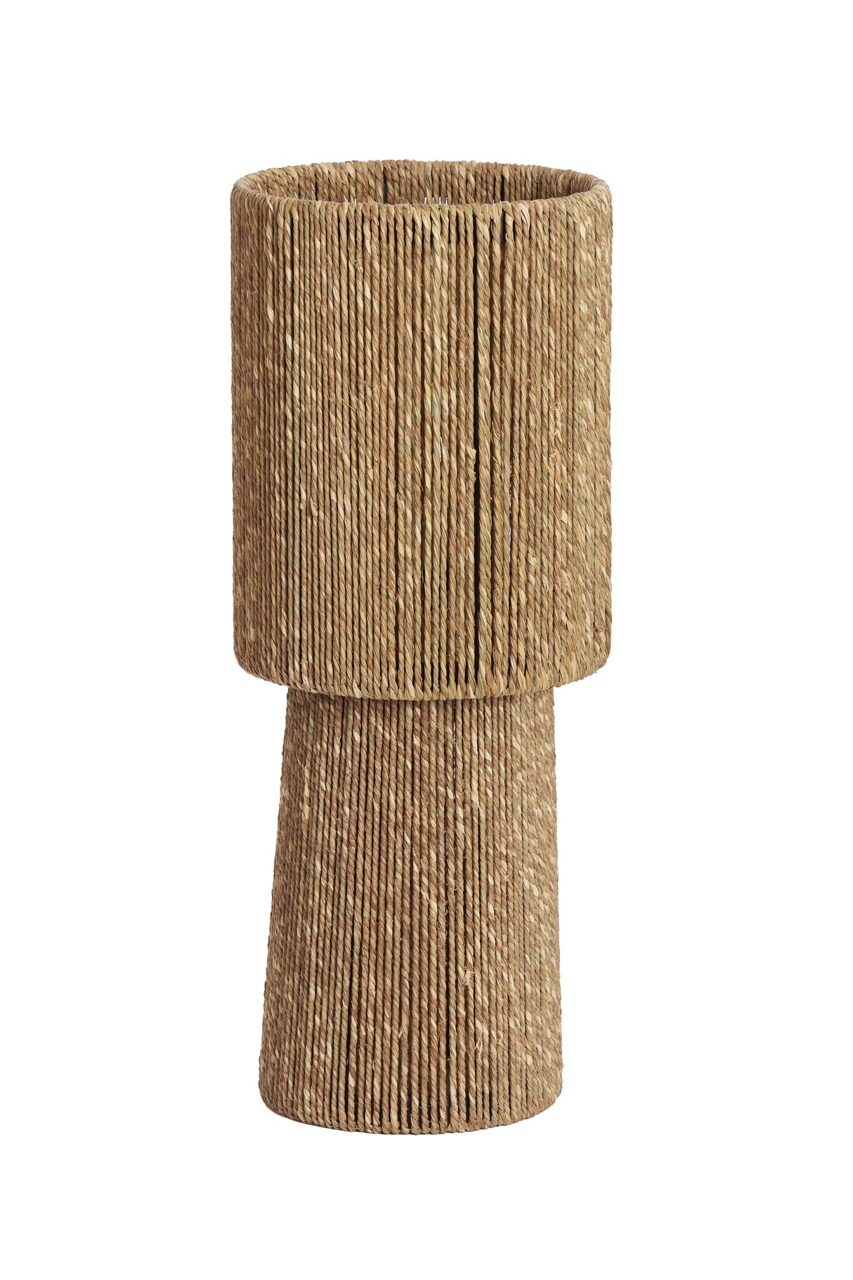 Stylish Natural Jute Table Lamp 21.5x54.5 cm Pitino