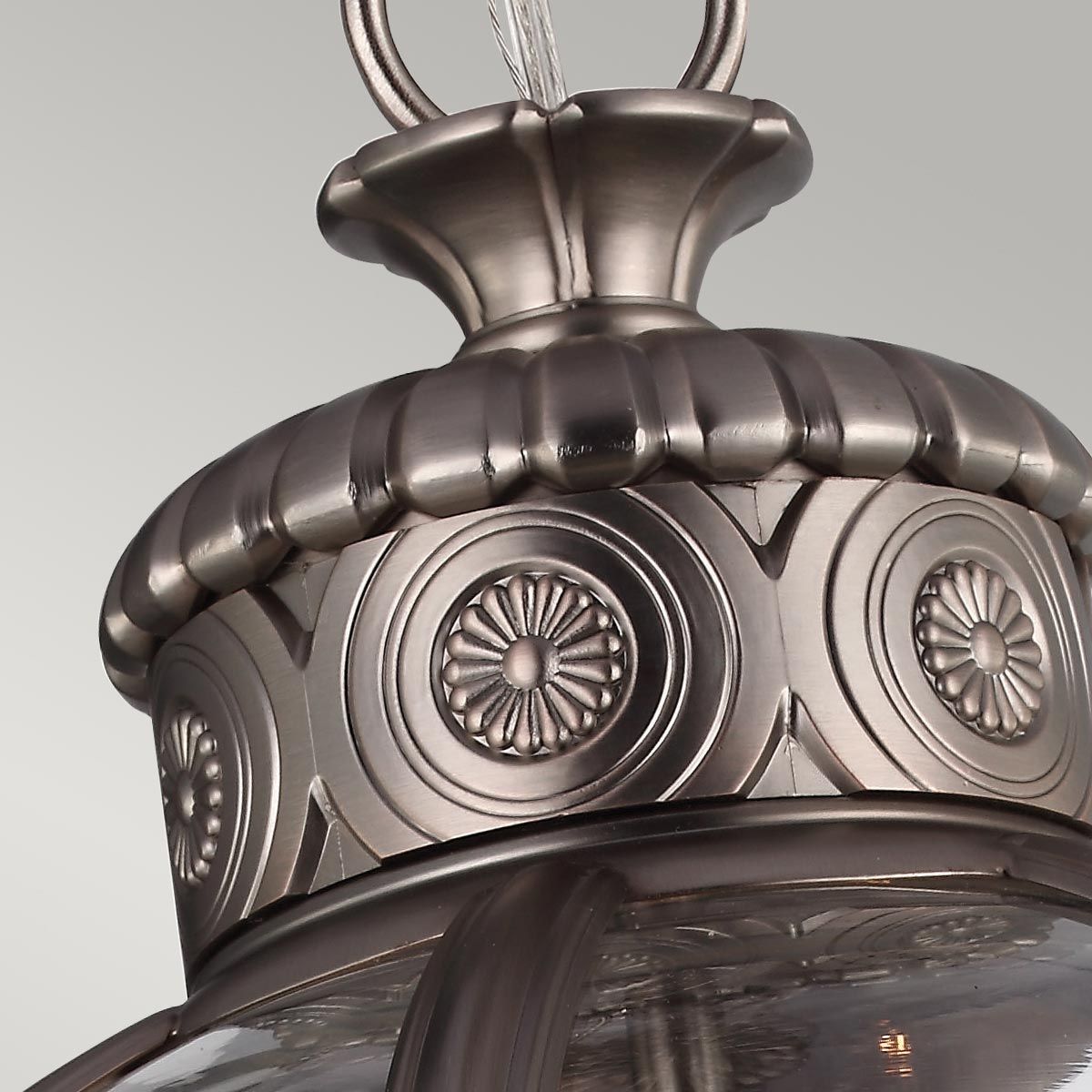 Victorian Elegance Pendant Globe Chandelier, 3-Light Fixture