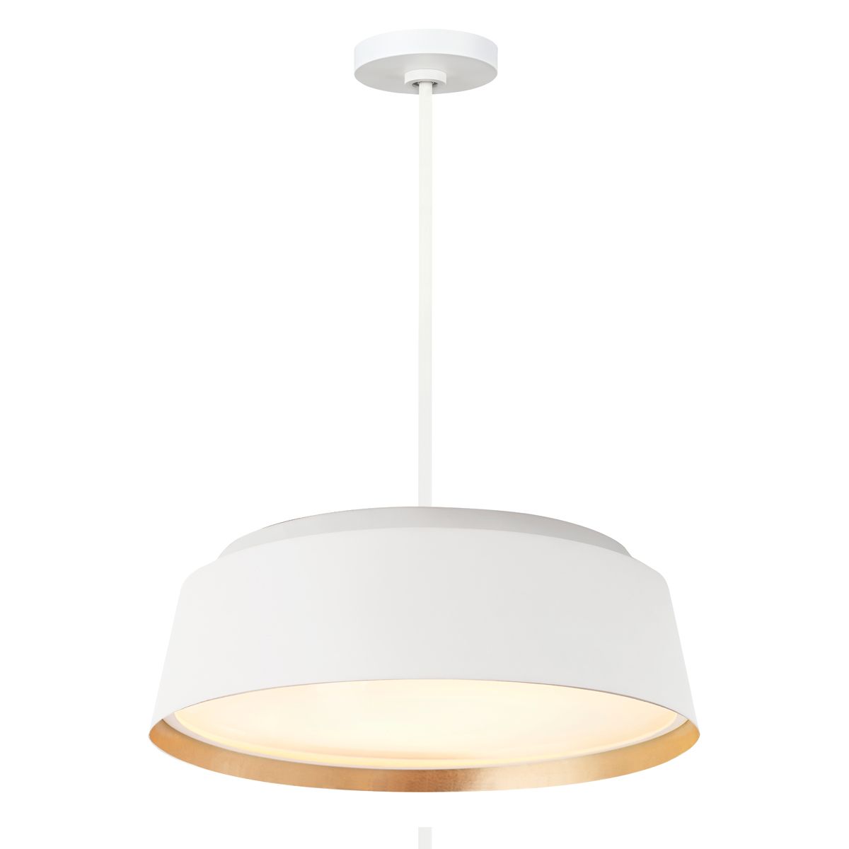 Asher 5-Light Pendant - Modern Elegance in Matte White