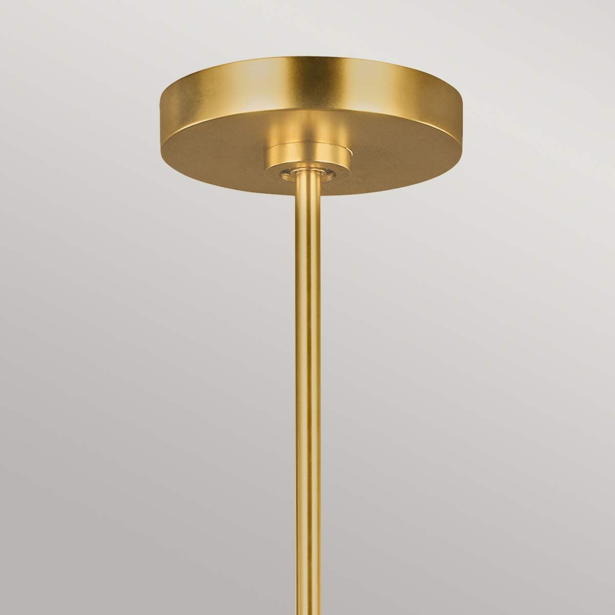 Brianna Modern Elegance 9-Light Chandelier in Burnished Brass