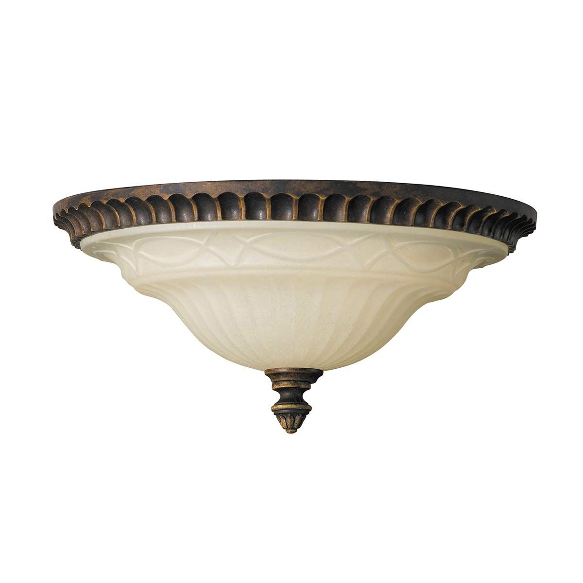 Edwardian Elegance Scavo Glass Ceiling Light