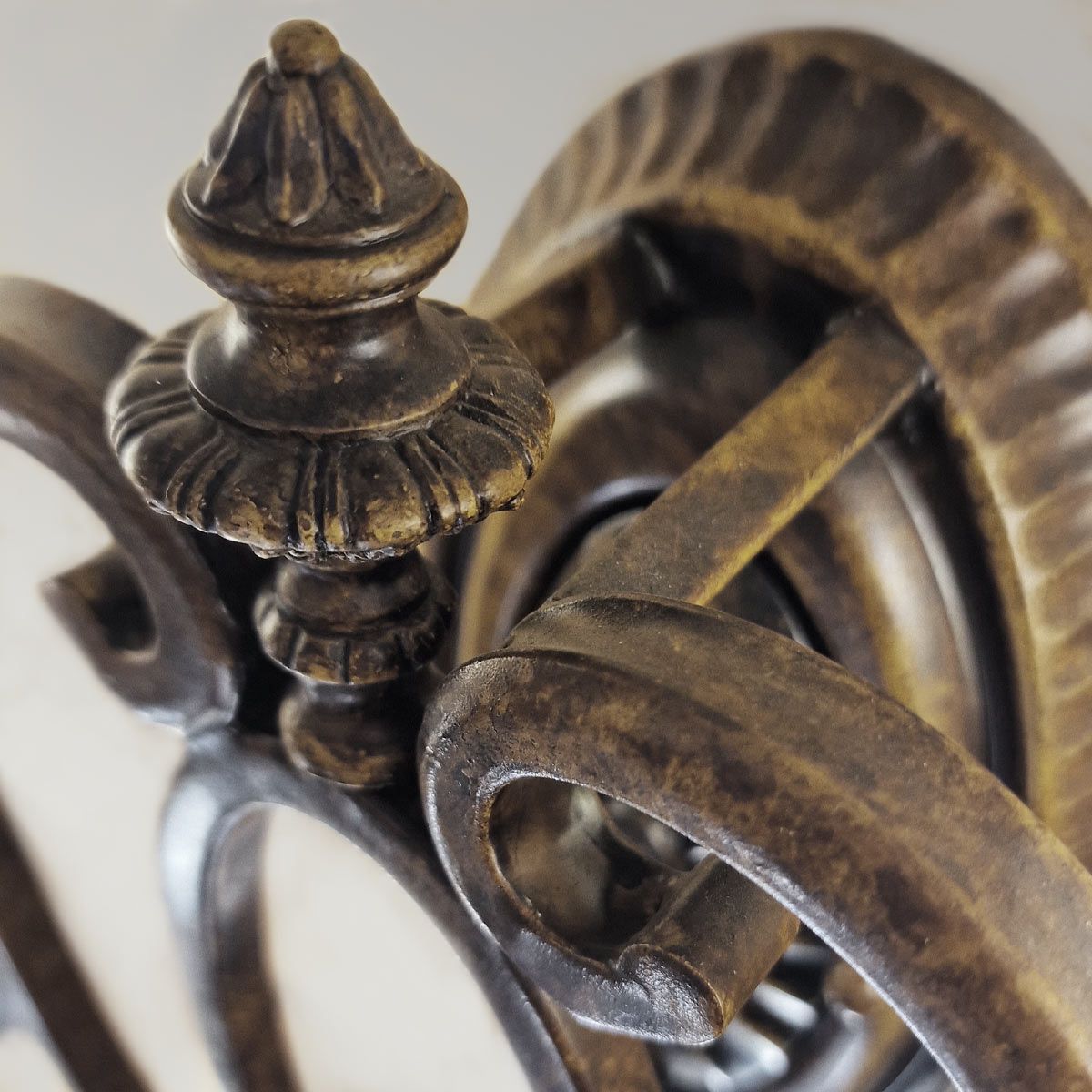 Edwardian Elegance: Twin Scavo Shade Wall Sconce in Walnut Finish