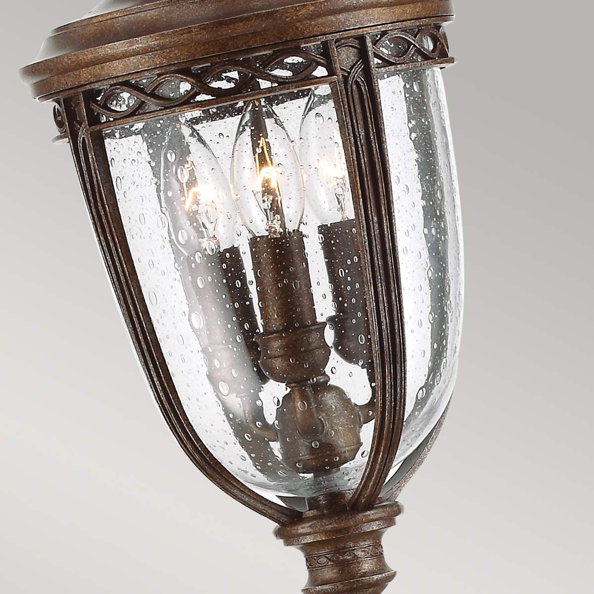 Victorian Elegance Bronze Pathway Lantern