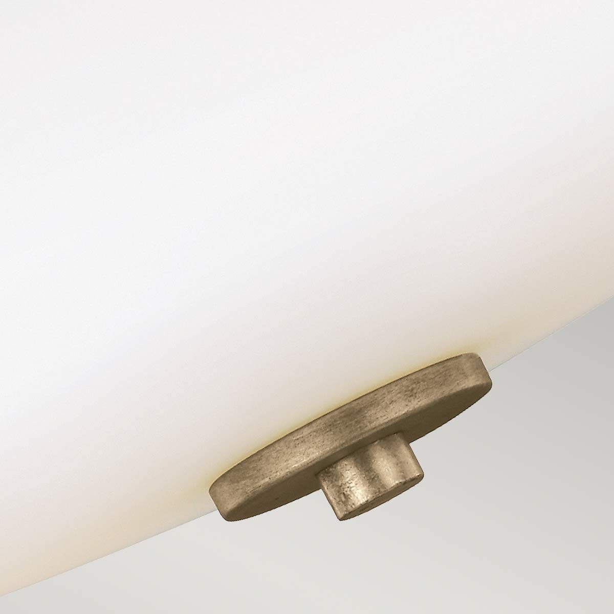Evington Dual-Light Semi-Flush Fixture in Sunset Gold Finish