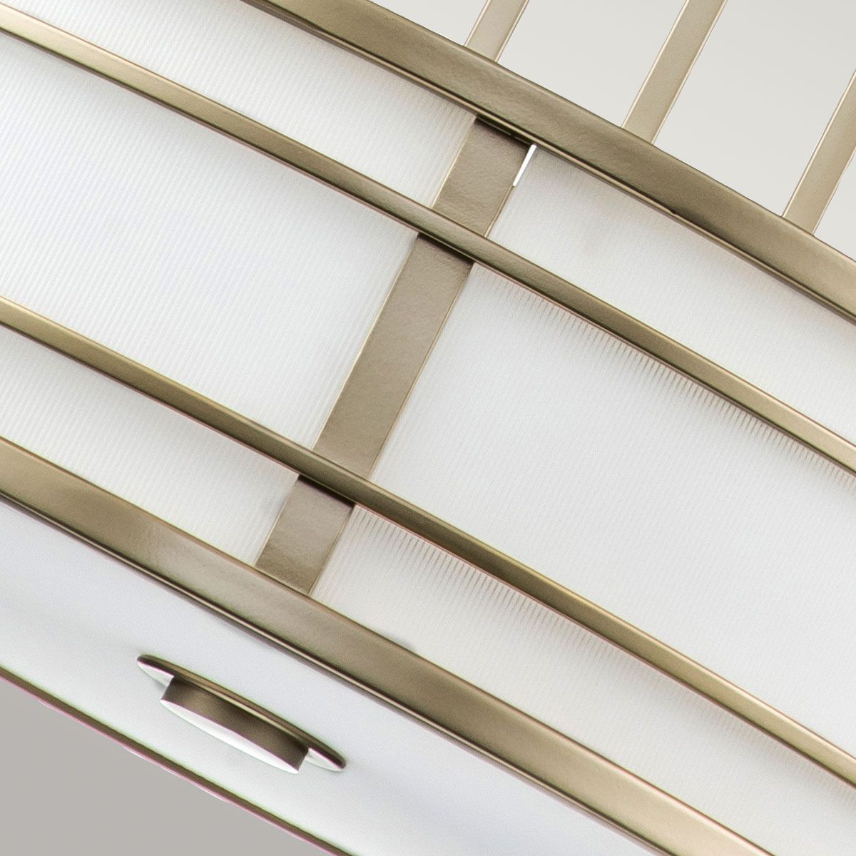 Fusion 3lt Large Pendant Painted Natural Brass