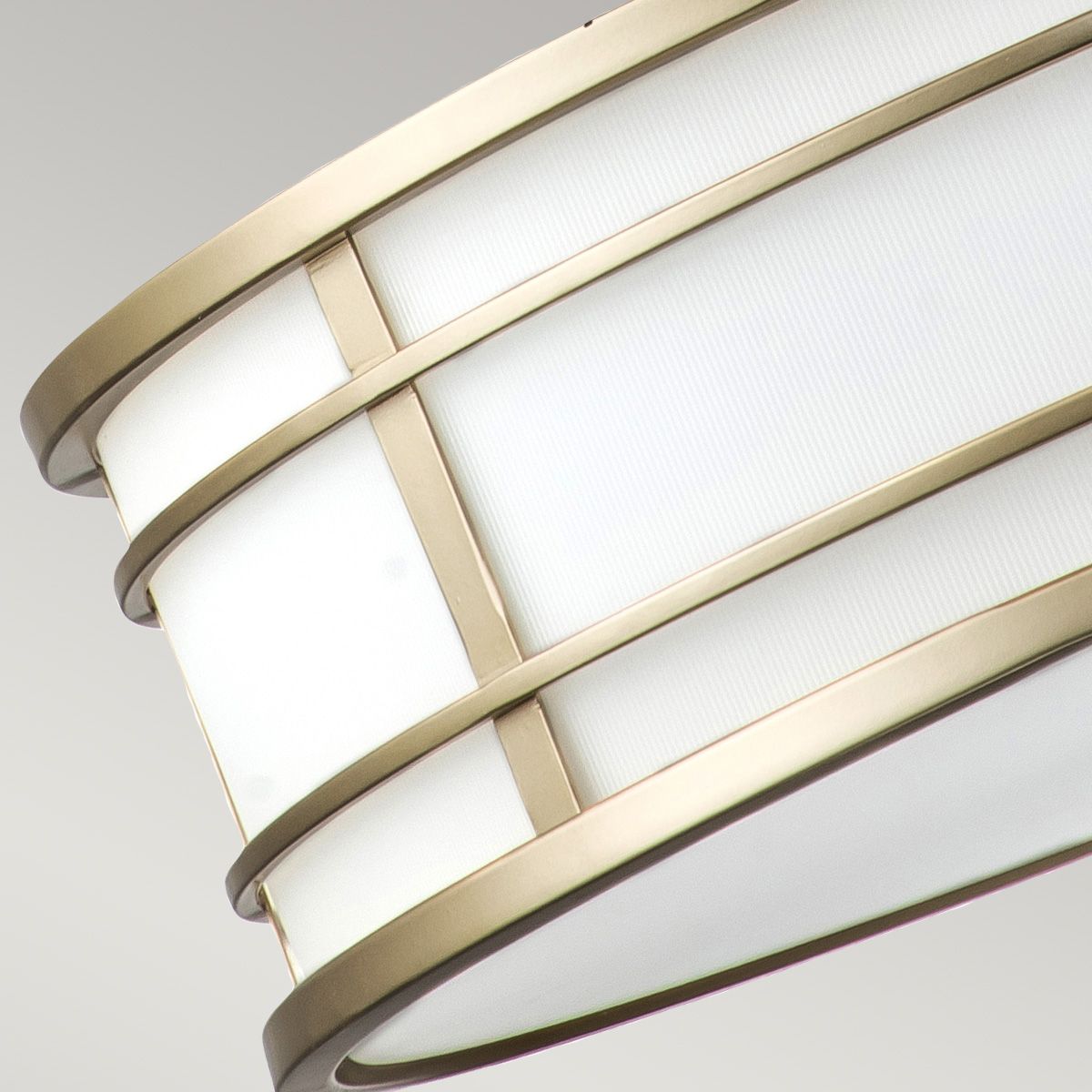 Fusion 3lt Large Pendant Painted Natural Brass