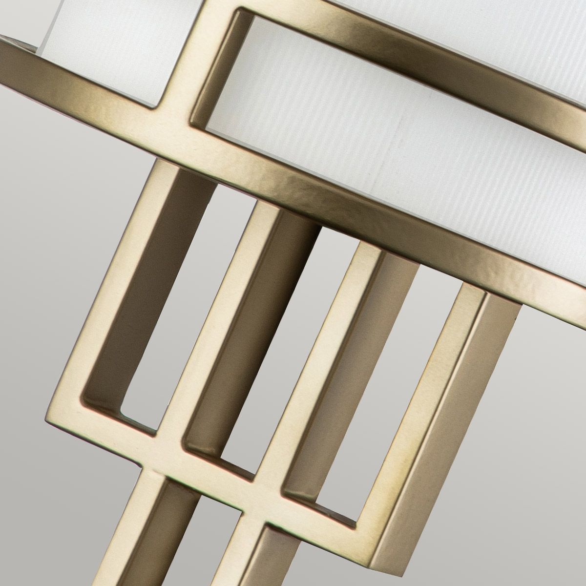 Fusion 1lt Wall Light Painted Natural Brass