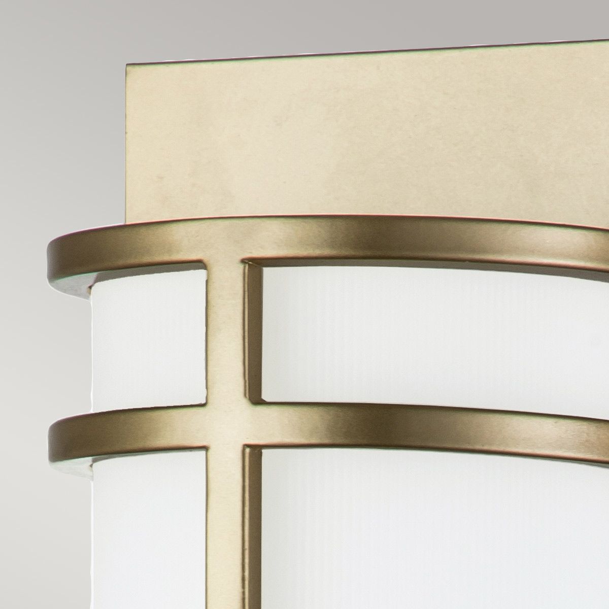 Fusion 2lt Wall Light Painted Natural Brass