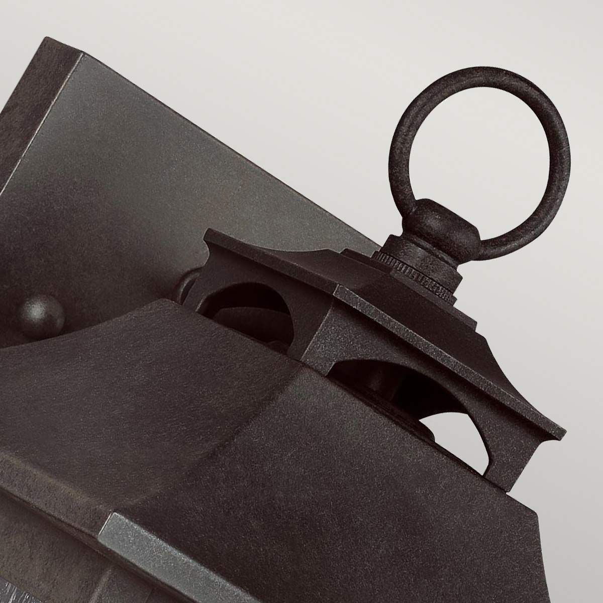 Galena 1-Light Exterior Sable Wall Lantern