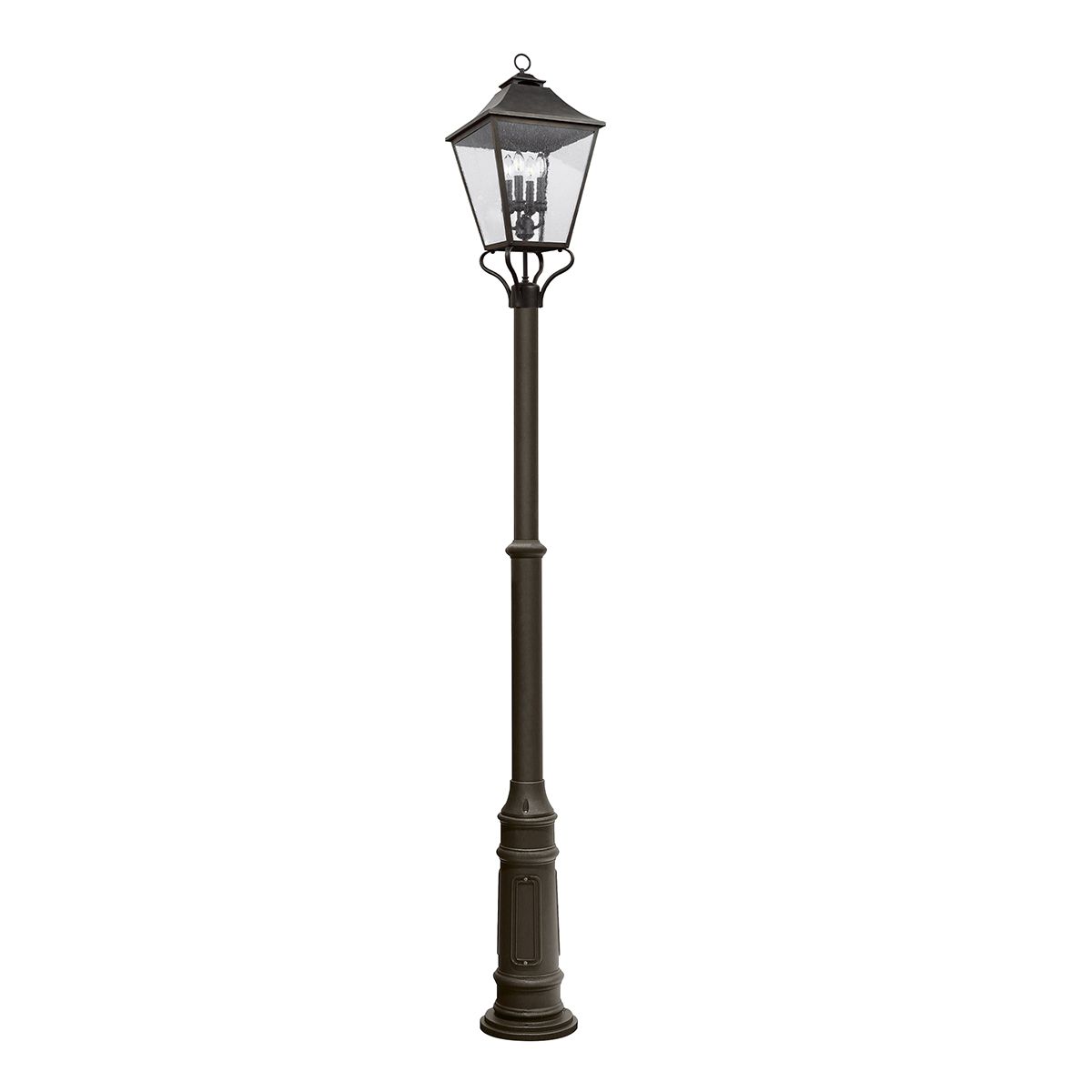 Galena 4 Light Lamp Post Sable
