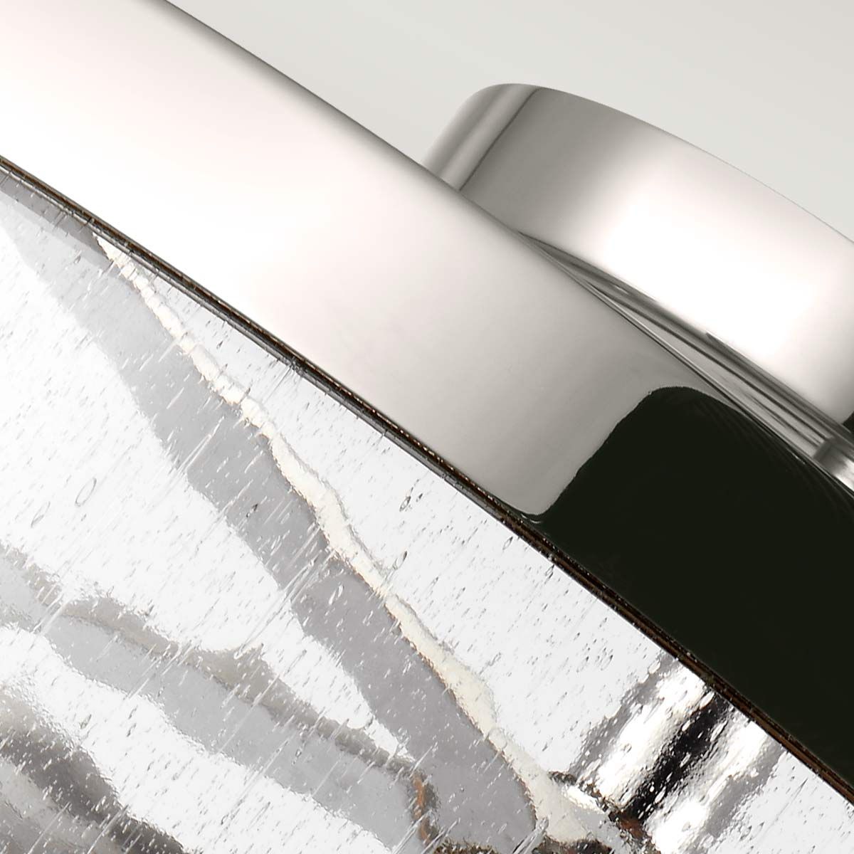 Contemporary Harrow Dual-Light Semi-Flush Fixture