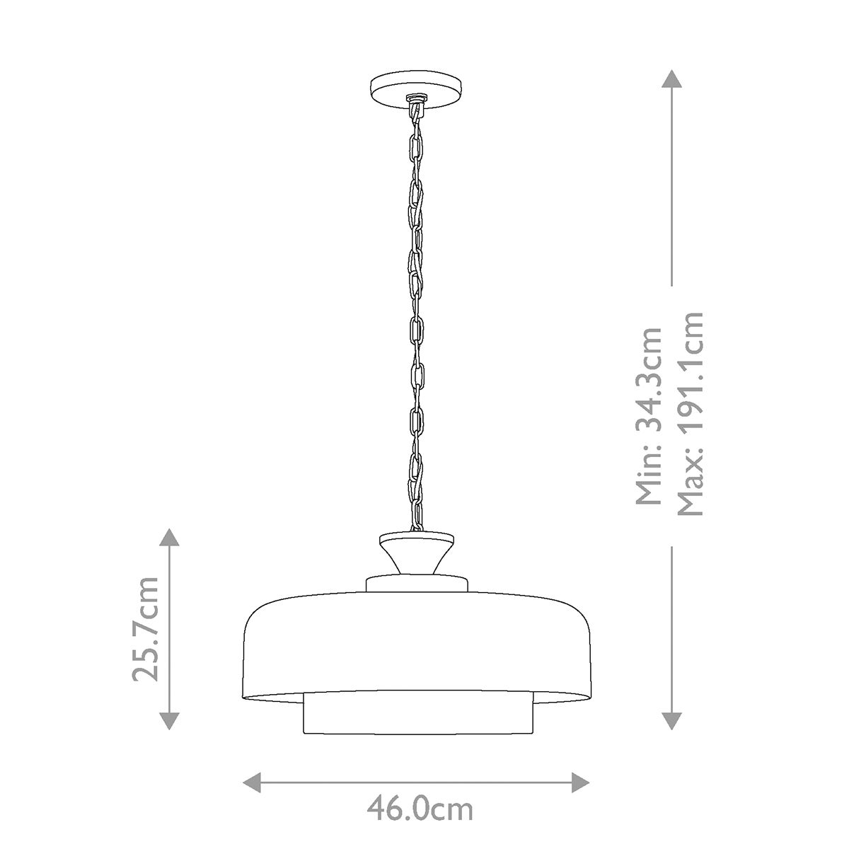 Haymarket Vintage Industrial Pendant Light