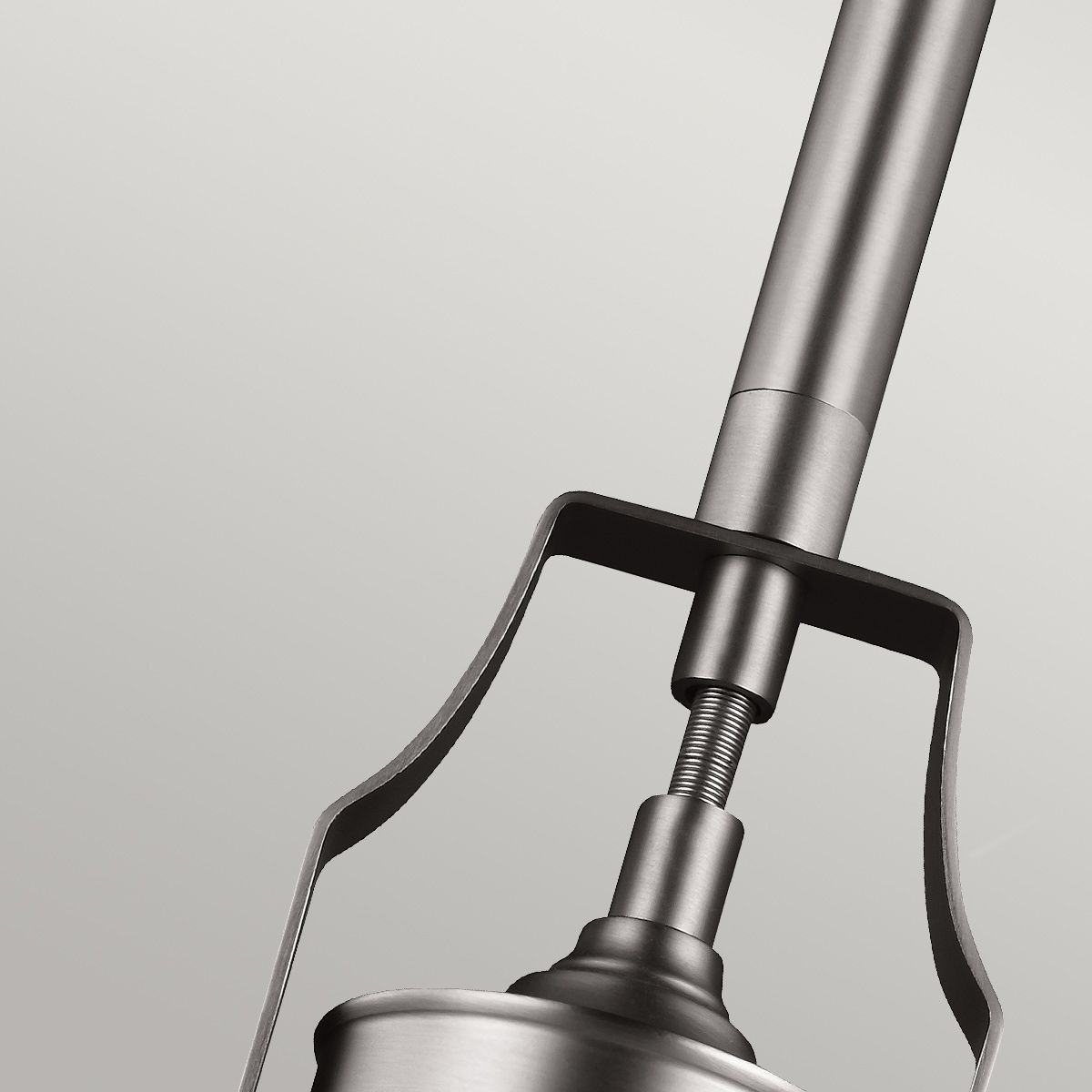 Hobson Medium Pendant Light in Satin Nickel Finish