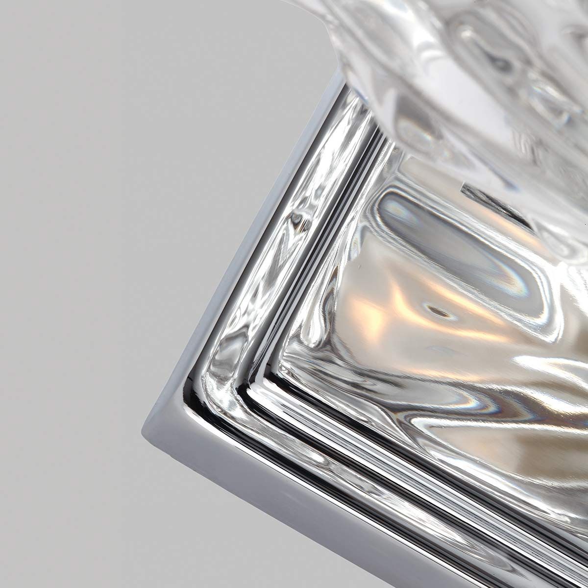 Kalli Polished Chrome Crystal Bathroom Wall Light