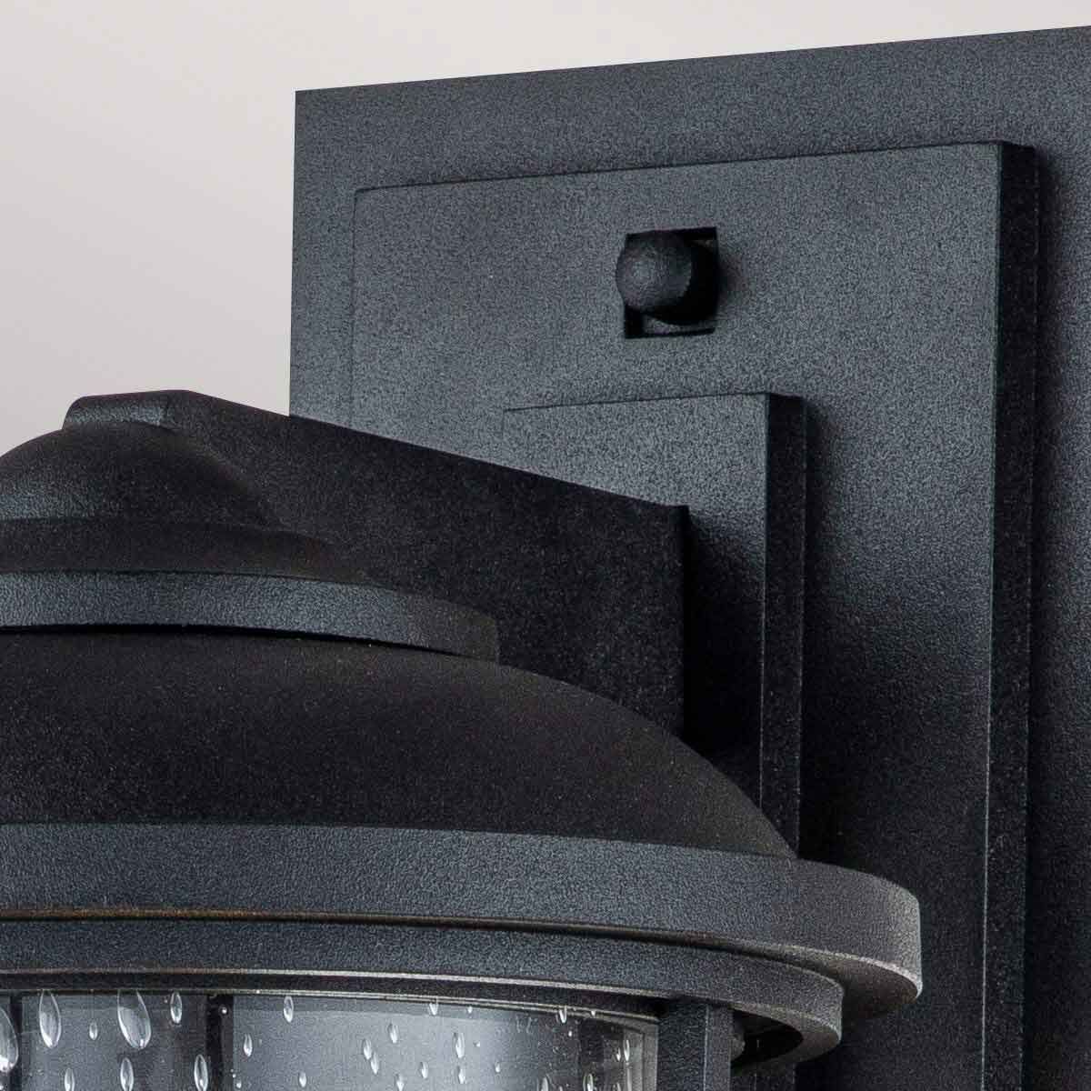 Coastal Beacon Textured Black Outdoor Wall Lantern