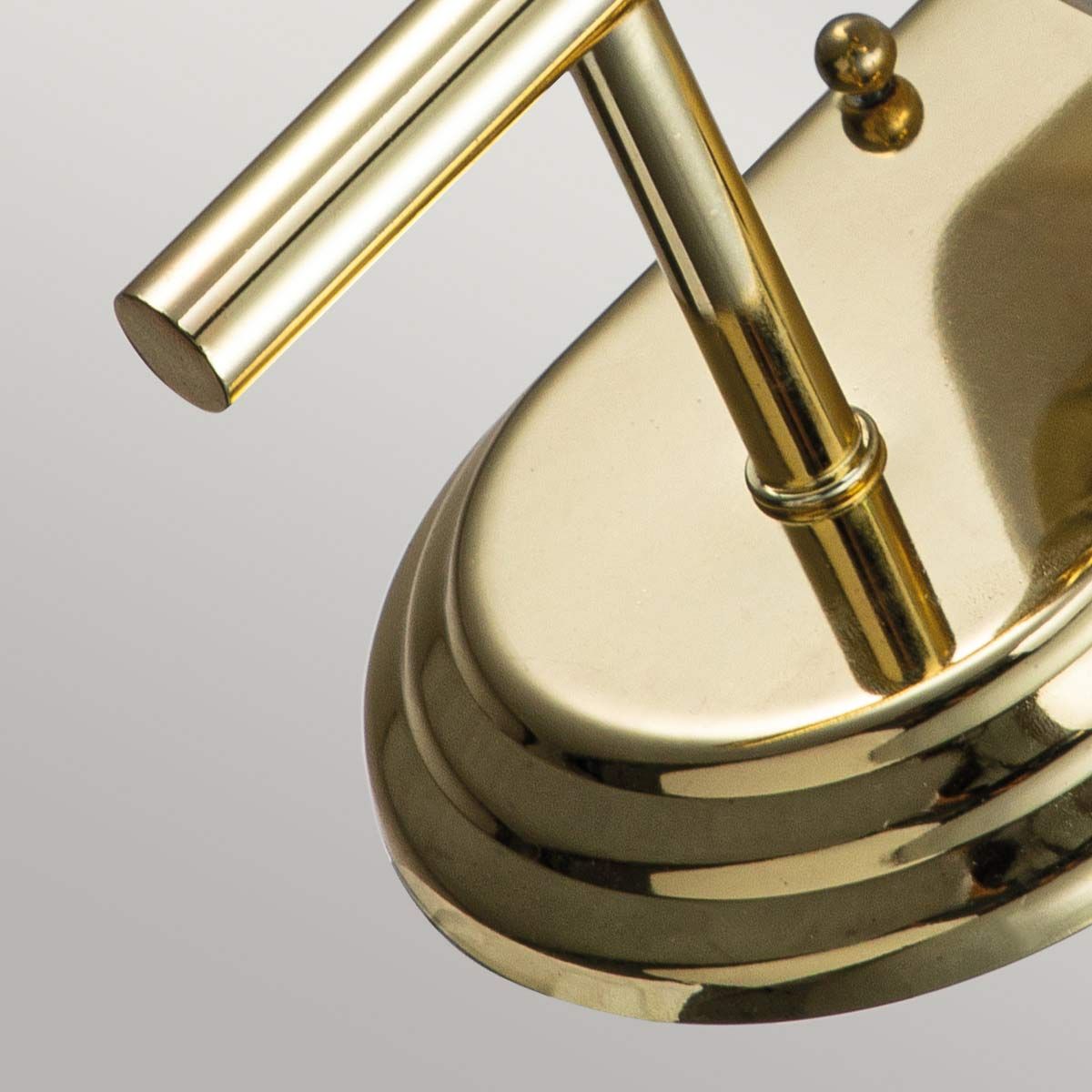 Elegant Malibu Polished Brass Wall Sconce