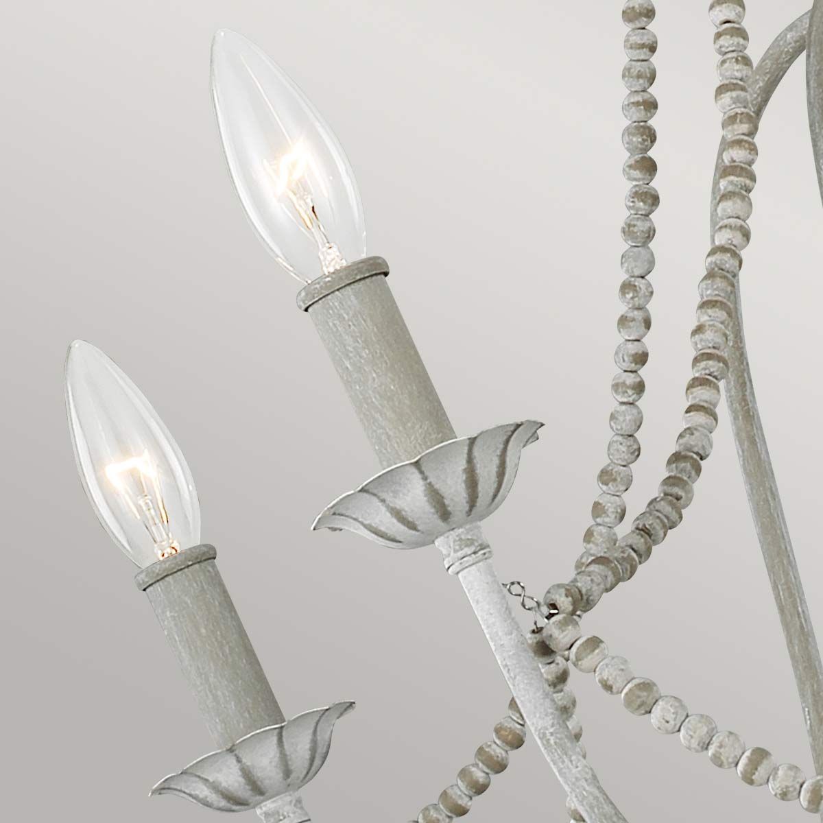 Maryville French Country 6-Light Weathered Chandelier