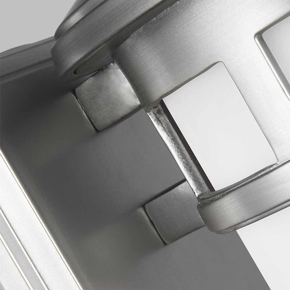 Newport Coastal Wall Lantern in Painted Brushed Steel