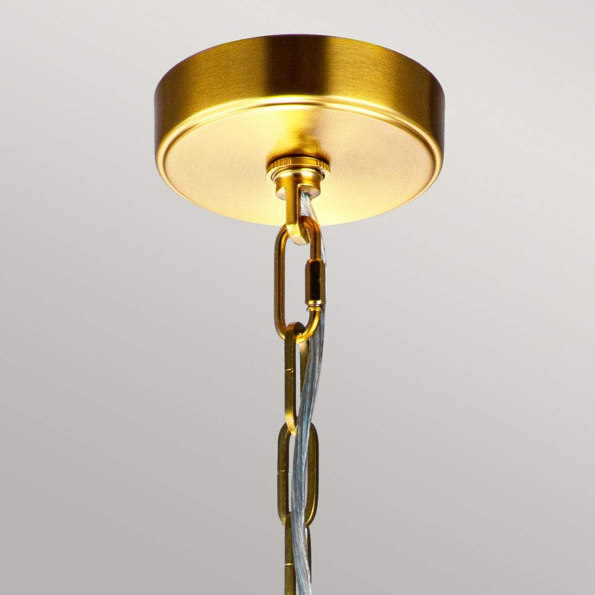 Nico Geometric Brass Pendant Light
