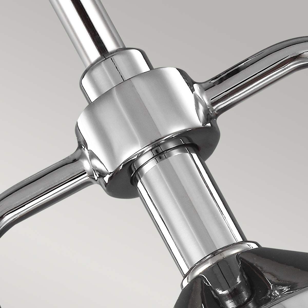 Paulson Vintage Pendant Light - Polished Chrome Finish