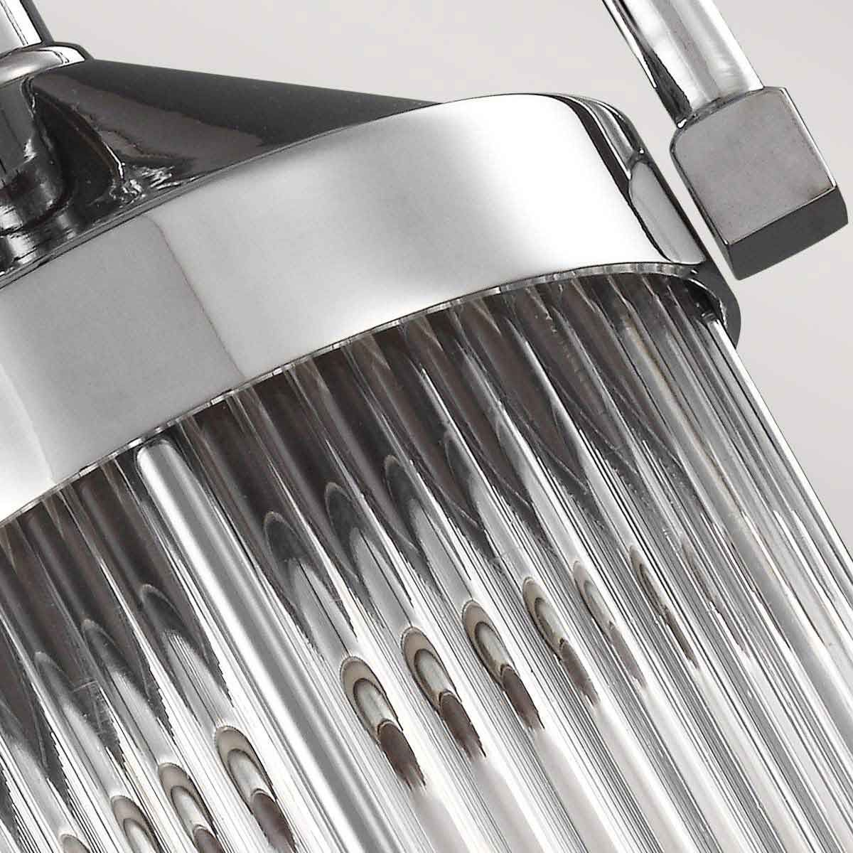 Paulson Vintage Pendant Light - Polished Chrome Finish