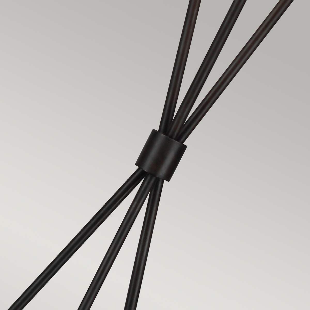 Penny Elegant Tripod Floor Lamp - Aged Iron Finish