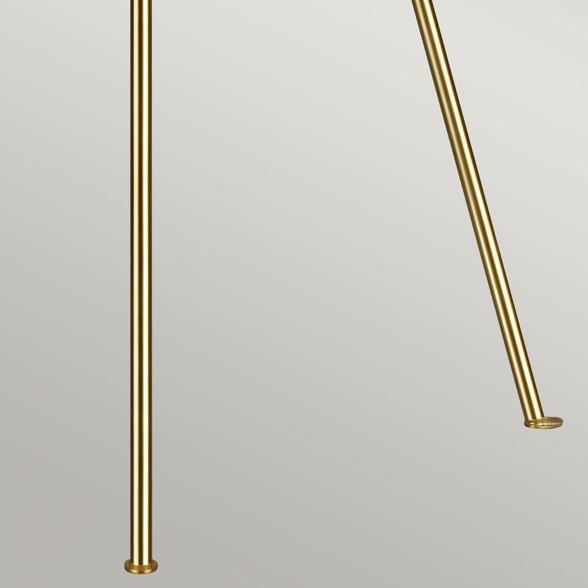 Timeless Elegance: Penny Single-Light Burnished Brass Floor Lamp