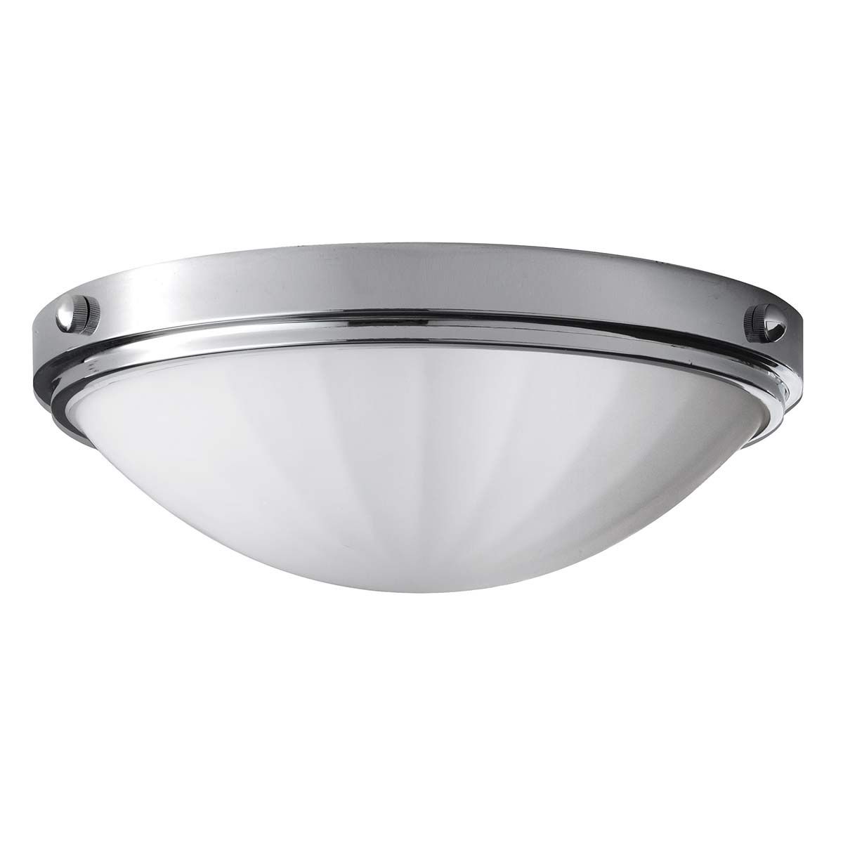 Perry 2 Light Flush Polished Chrome
