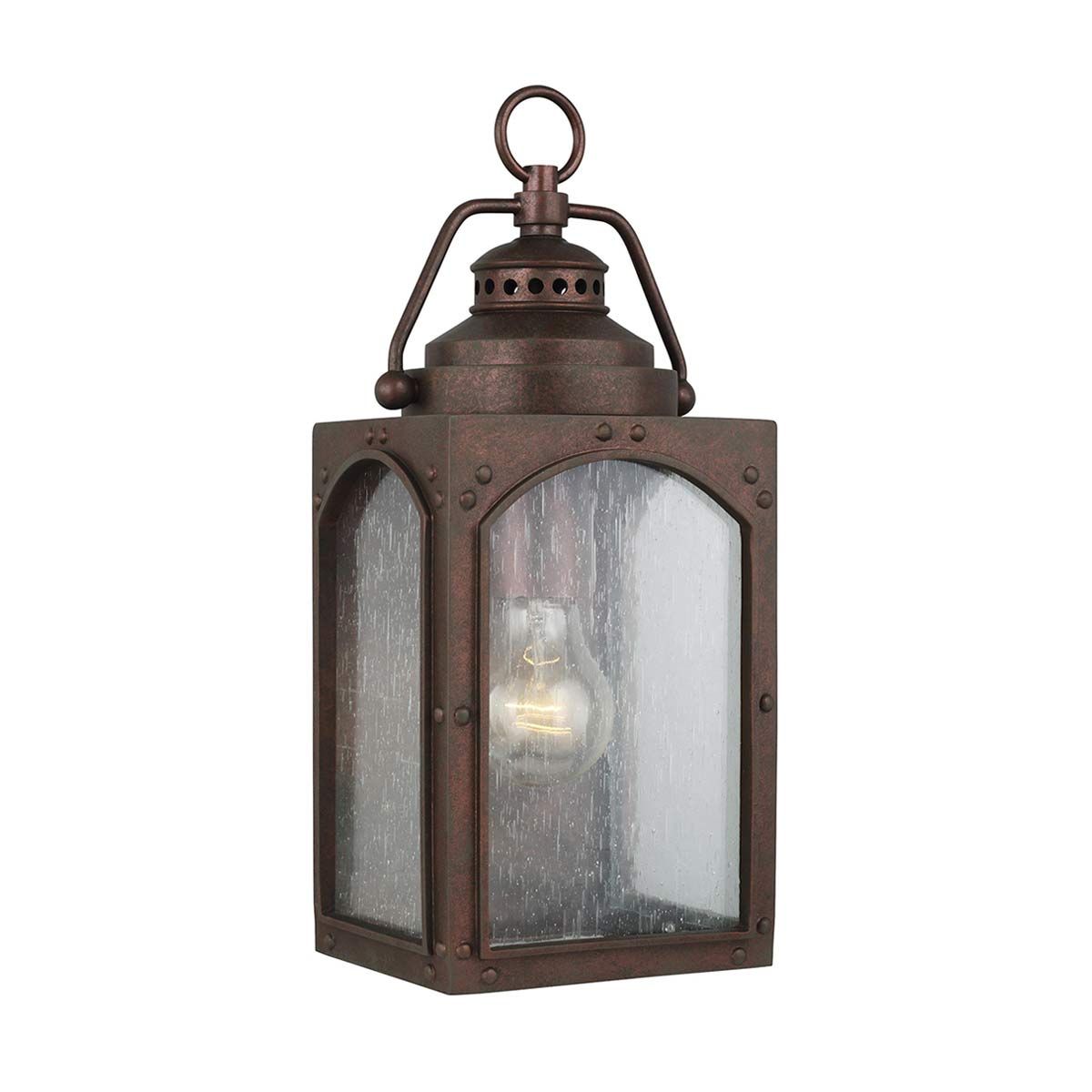 Randhurst Copper Oxide Outdoor Wall Lantern