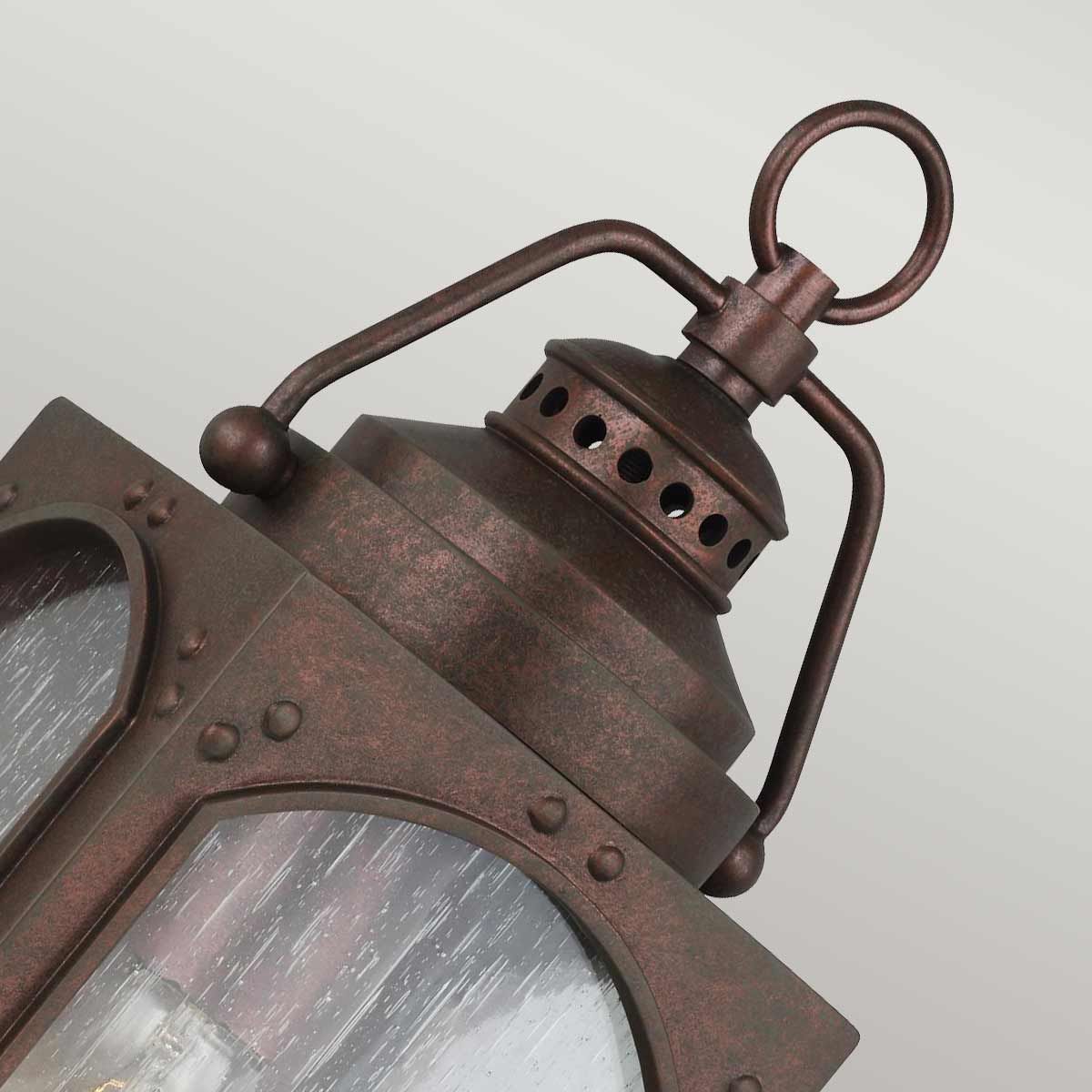 Randhurst Copper Oxide Outdoor Wall Lantern