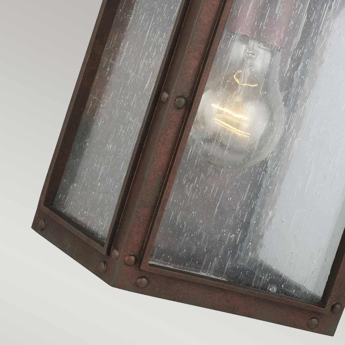 Randhurst Copper Oxide Outdoor Wall Lantern