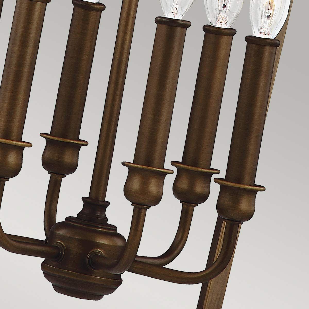 Yarmouth 6-Light Painted Aged Brass Chandelier