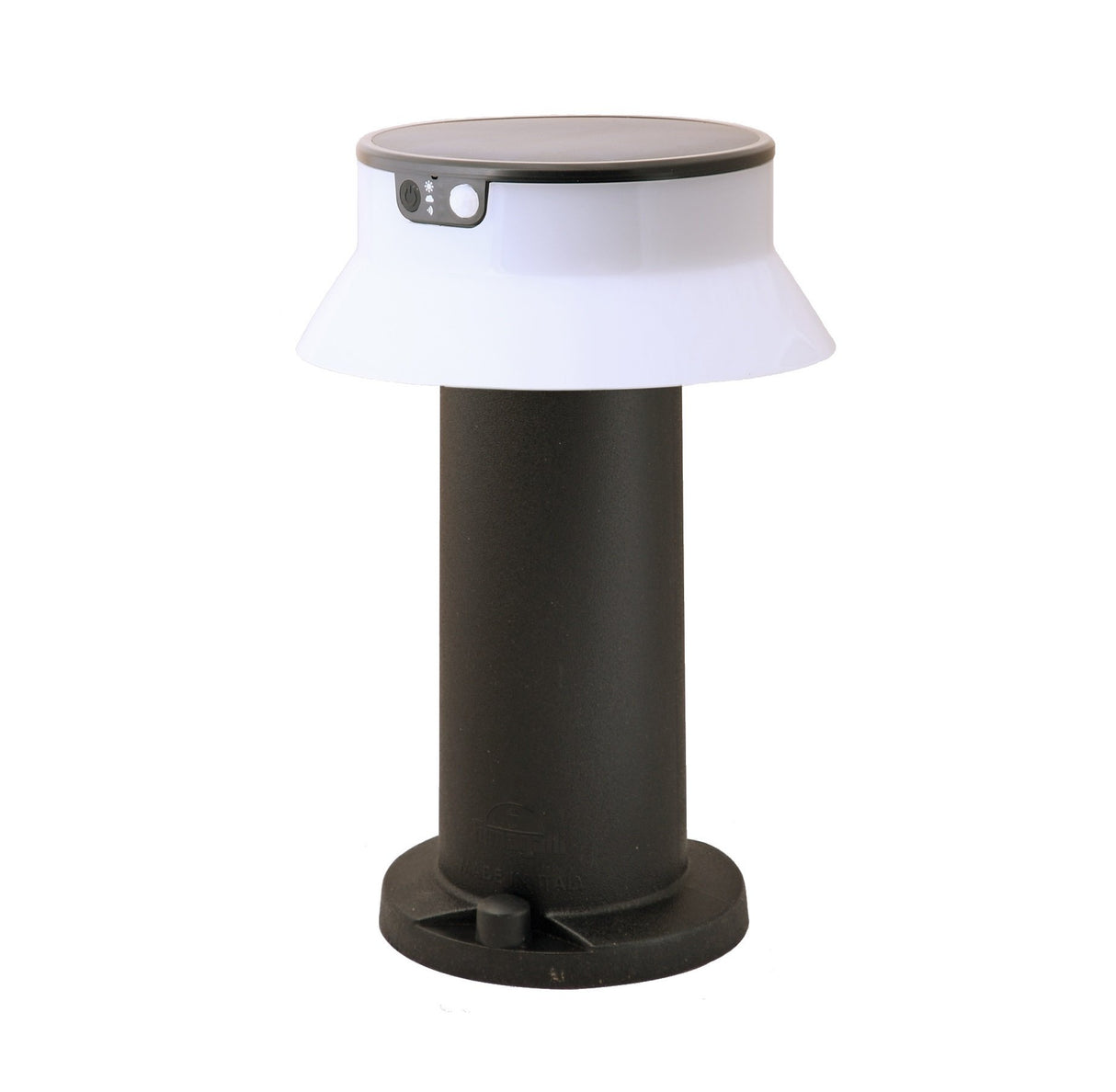 Felice 400 Solar LED 280lm 4000K, Solar Bollard, Black/Opal