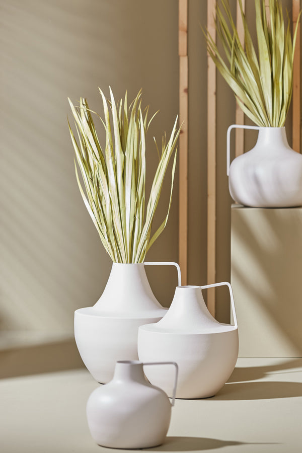 Elegant Cream Vase Ø17x18 cm - Mery Design