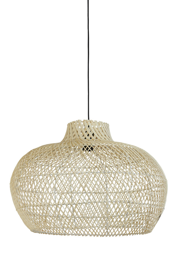 Natural Rattan Pendant Light Ø60x43 cm Charita
