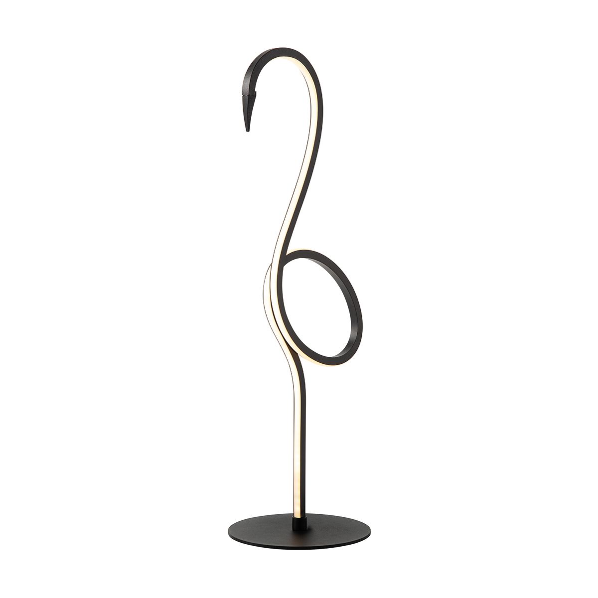Flamingo LED Table Lamp - Black Black