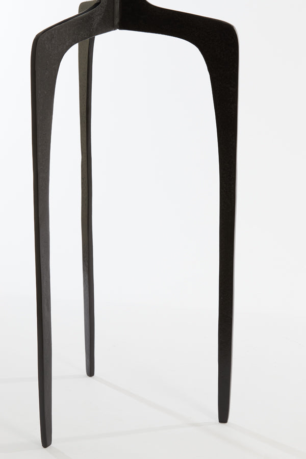 Dark Bronze Pano Pillar Set: Elegant Ø30x80 & Ø35x100 cm Duo