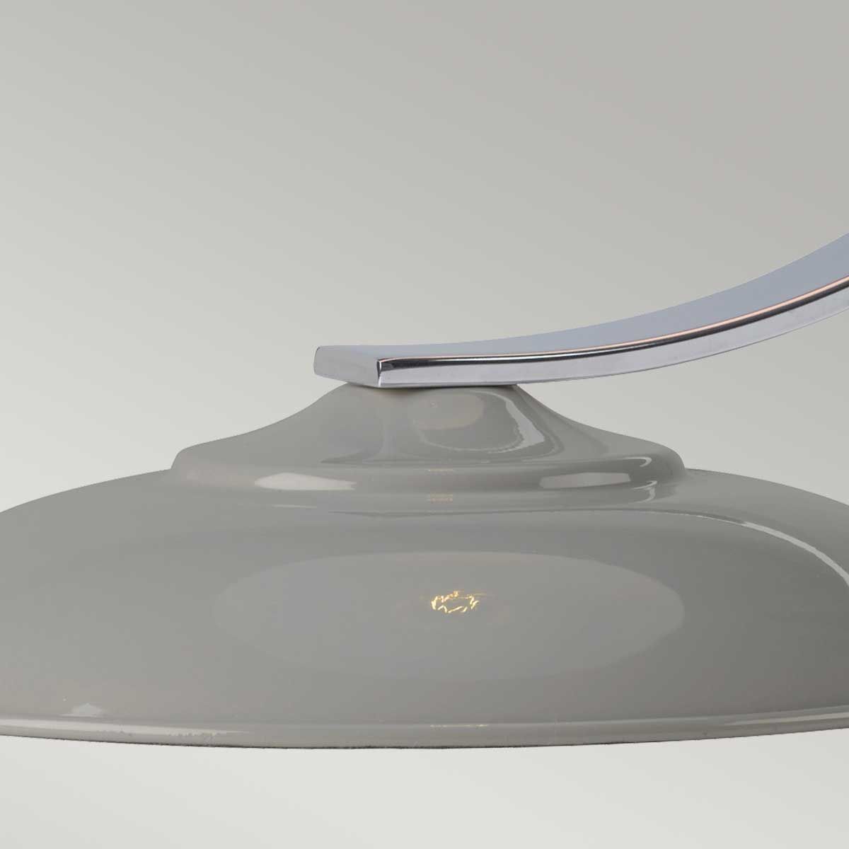 Franklin Retro-Modern Grey Desk Lamp