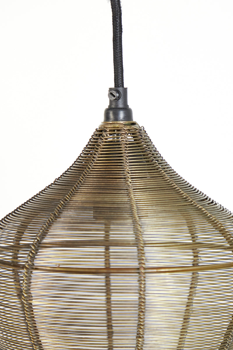 Elegant Five-Light Pendant in Antique Bronze Finish