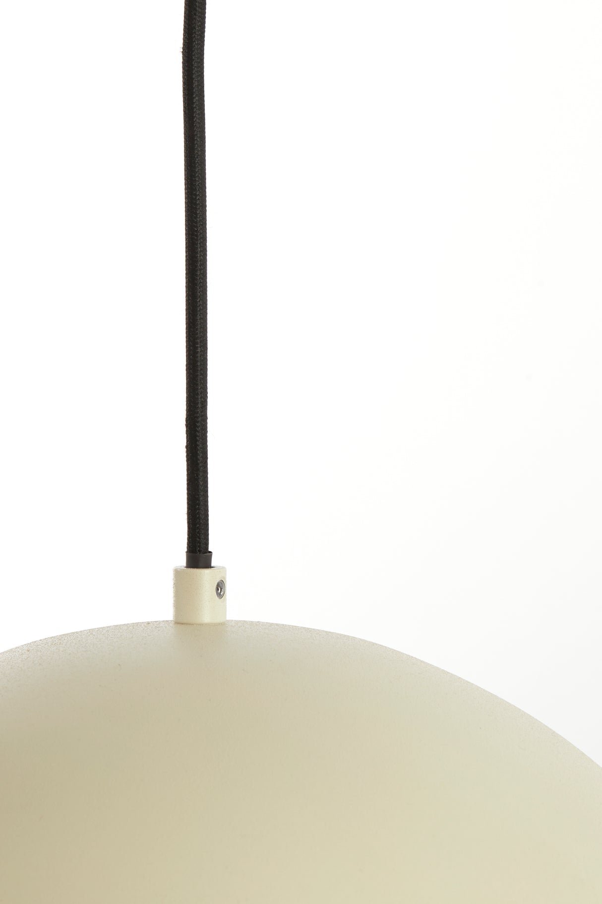 Pendant Light Fixture, Triple Bulb Design, 120x33x25 cm in Soft Grey