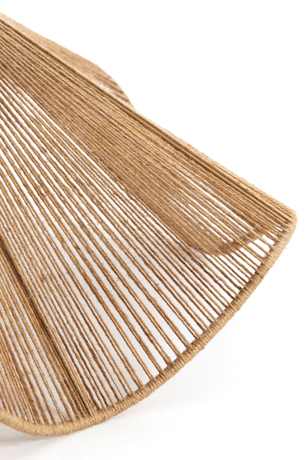 Natural Jute Wave Shade 53-53-29 cm Fodara Design