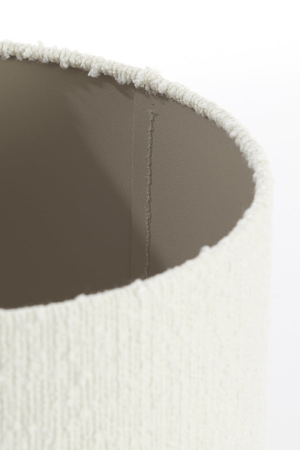 White Bolero Shade Cylinder 20x20x15 cm