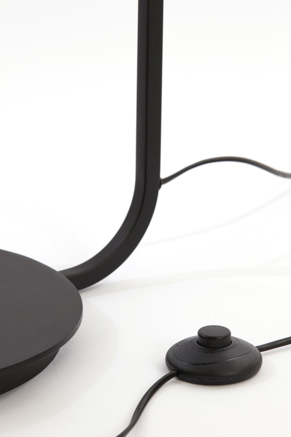 Elegant Matte Black Mareno Floor Lamp - 40x30x164 cm