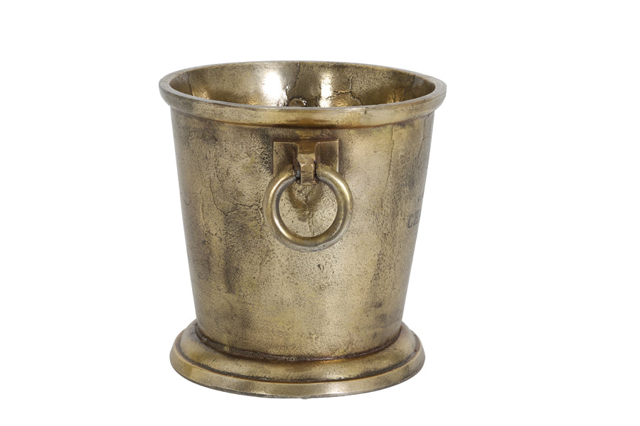 Vintage Bronze Crystal Champagne Chiller 39x25x25cm