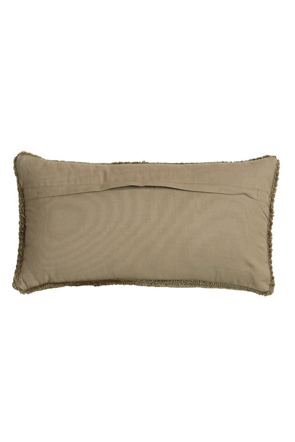 Elegant Emerald Rectangle Cushion 60x30 cm