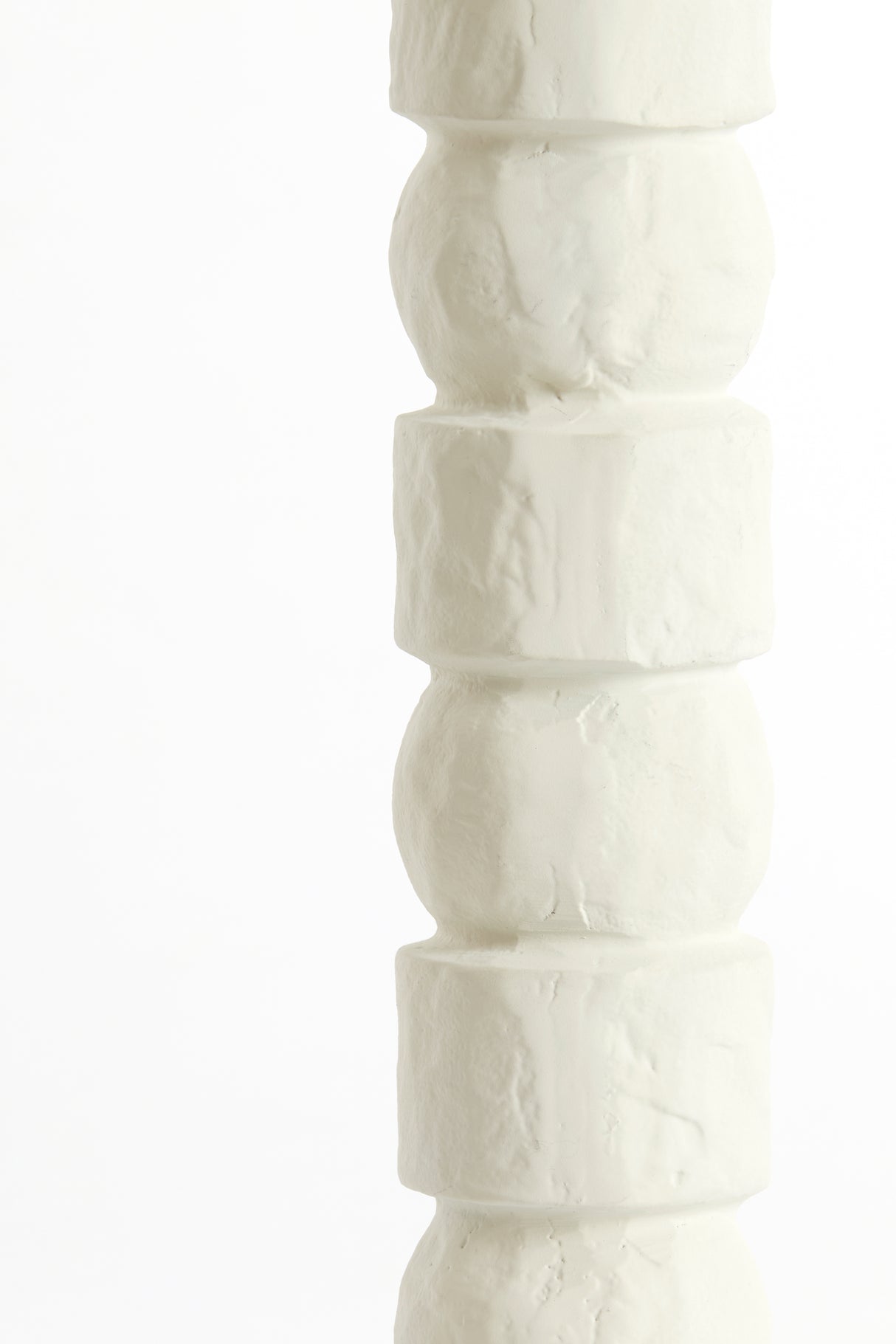 Elegant Cream Lamp Base Ø13x58 cm - Akti Collection