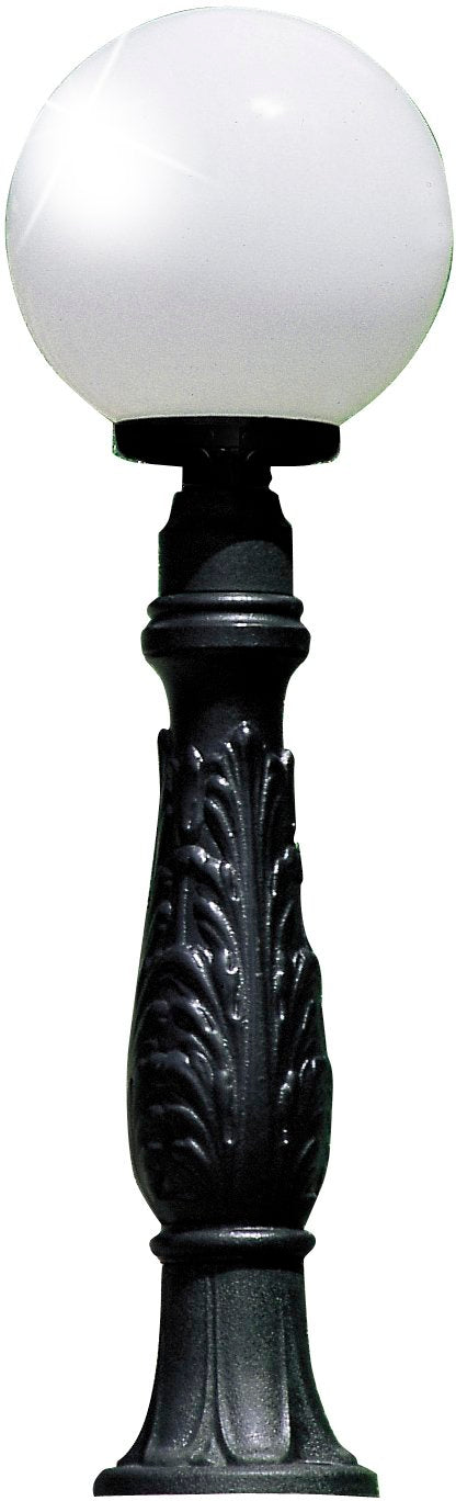 Globe 300 Iafet 8.5W E27 LED CCT, Post Globe, Black/Opal