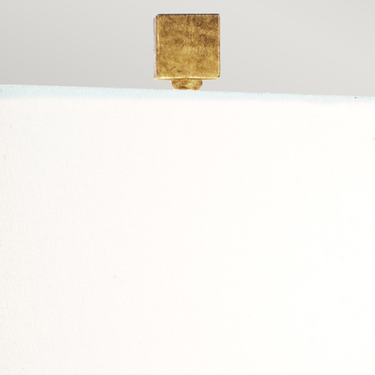 Antique Gold Table Lamp with Crystal Base and Elegant Cream Shade