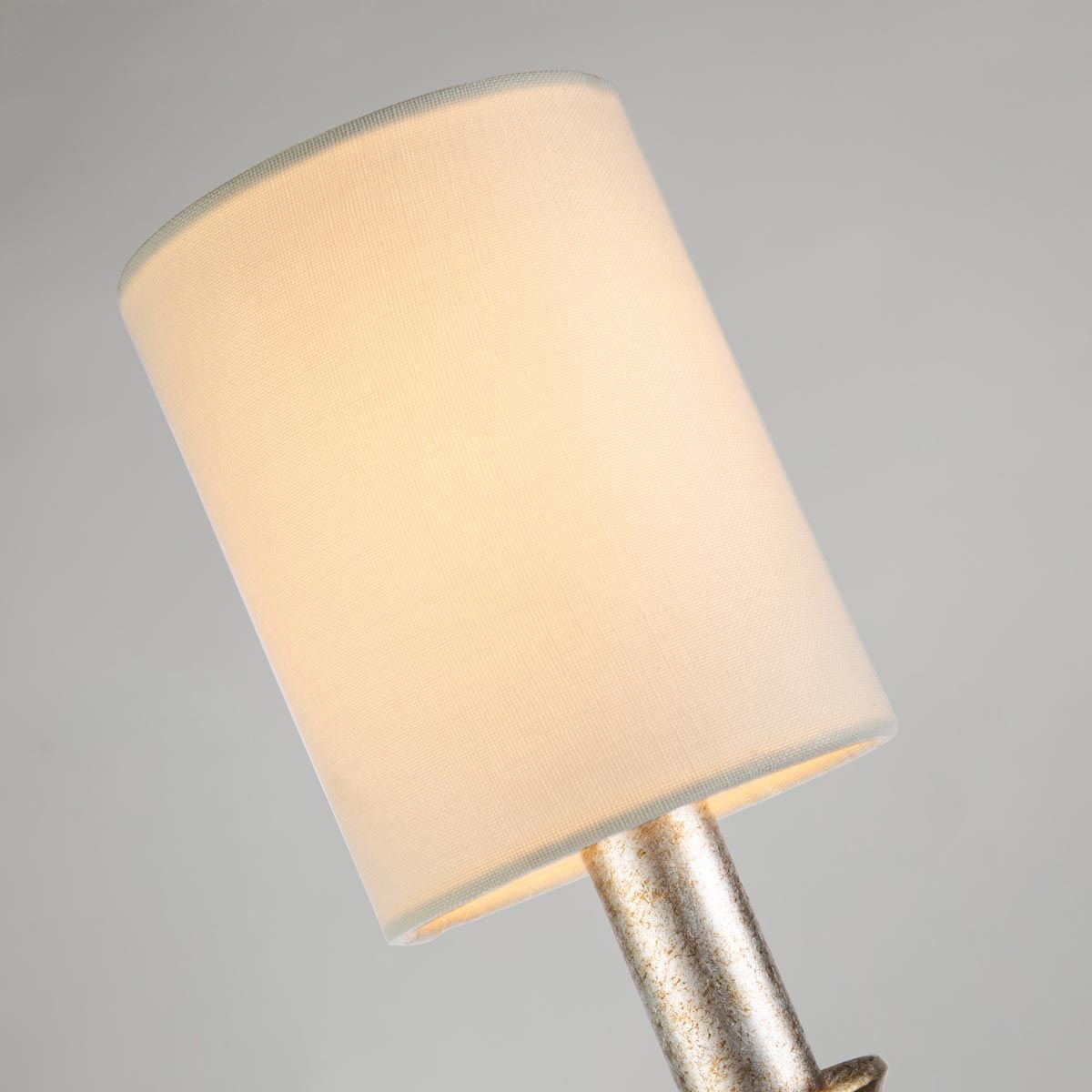 Lemuria Grecian Key Single Wall Light in Distressed Gold